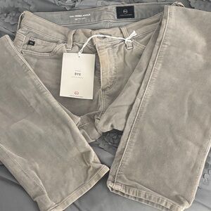 AG Adriano Goldschmied Corduroy Prima Ankle Skinny Pants size 25 NWT
